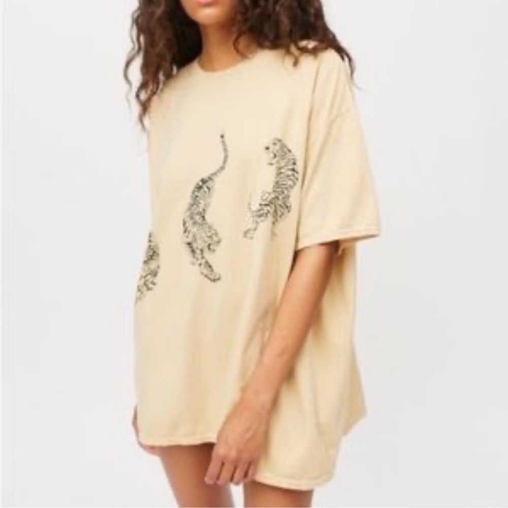 Project Social T Tan Graphic Tee